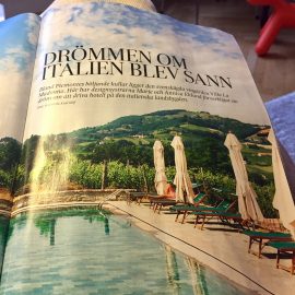 Drömmen om Italien blev sann….