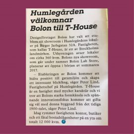 BOLON PÅ BIRGER JARLSGATAN
