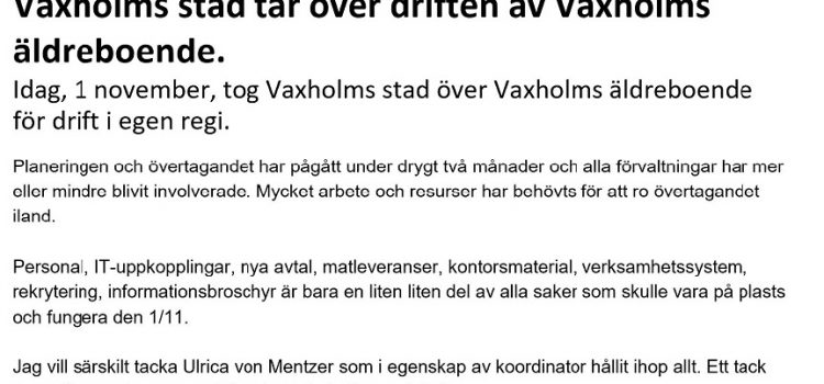 Vaxholms Äldreboende